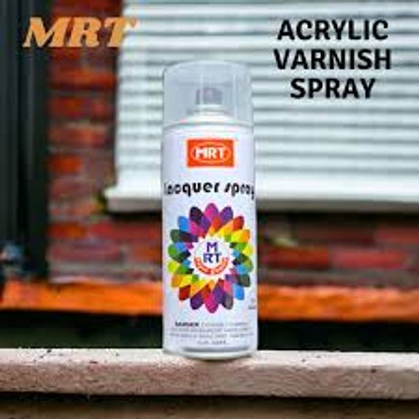 MRT Lacquer Spray Paint 400ml - Clear Color/ Burnish color