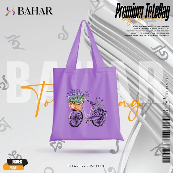 Books & Flowers Tote Bag
