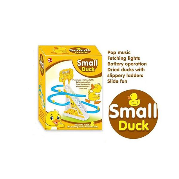 Fun Duck Stair Climbing Toy with 9 Duck LED Flashing Lights & Music