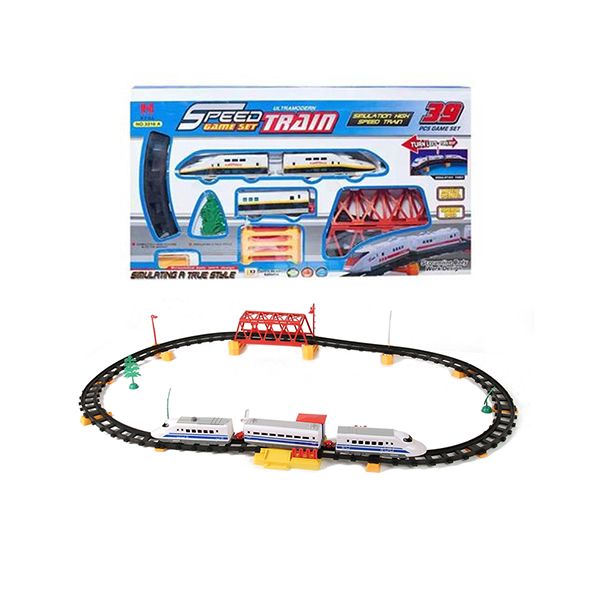 Speed Train Game 39pcs Set Toy