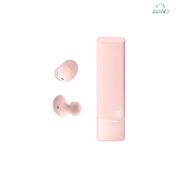 Anker Soundcore A30i Lipstick-Shaped Smart Noise Cancelling Earbuds – Pink