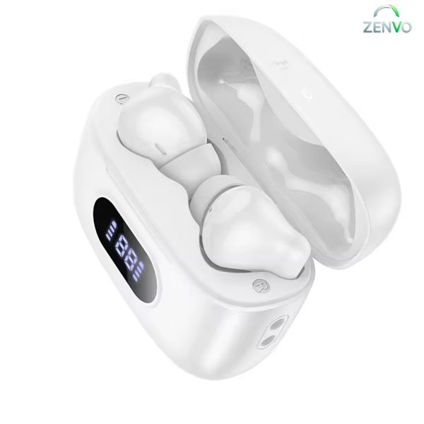 HOCO EQ2 Plus Wireless Bluetooth Earbuds – White