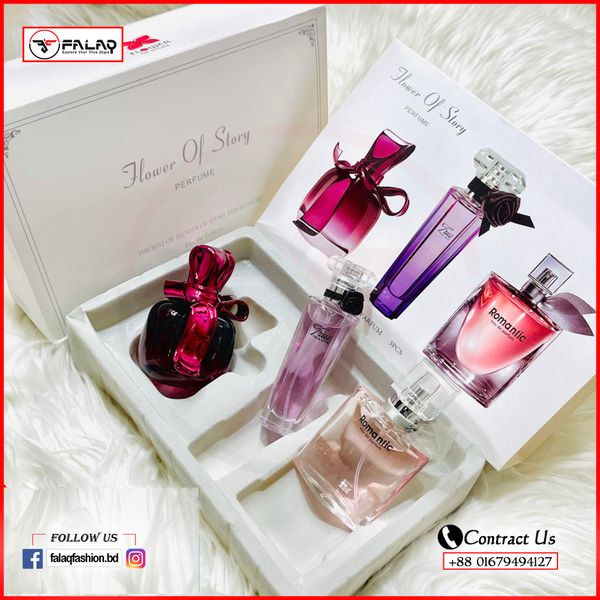 Perfume Set For Women (30ml X 1pcs & 2pcs X 25ml)= Total 80ml 9788
