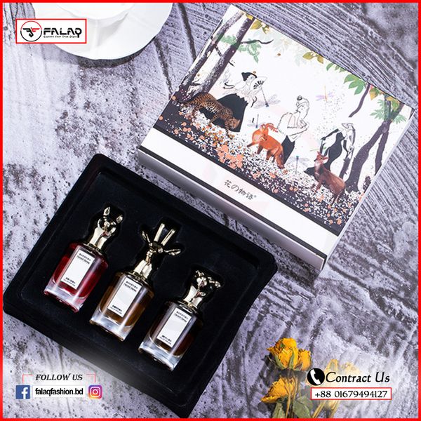 Perfume Set For Women (25ml X 3pcs)= Total 75ml 7142