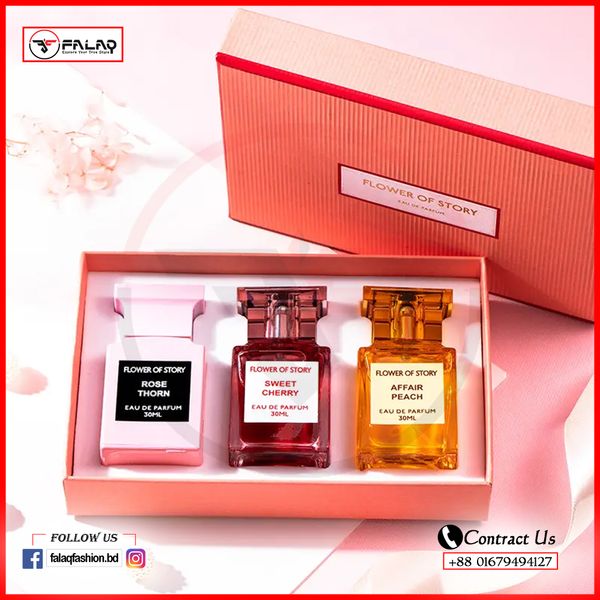 Perfume Set For Women (30ml X 3pcs)= Total 90ml 7210