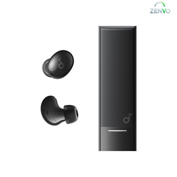 Anker Soundcore A30i Lipstick-Shaped Smart Noise Cancelling Earbuds – Black