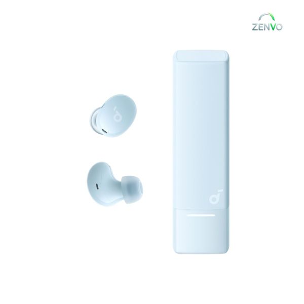 Anker Soundcore A30i Lipstick-Shaped Smart Noise Cancelling Earbuds – Blue