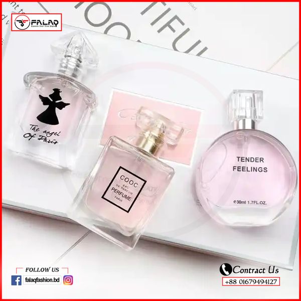 Perfume Set For Women (30ml X 3pcs)= Total 90ml Code-1009
