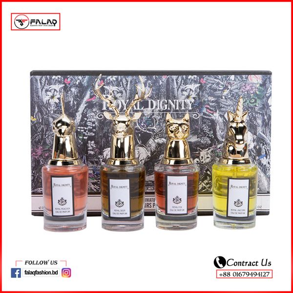 Perfume Set For Men & Women (30ml X 4pcs)= Total 120ml 0122