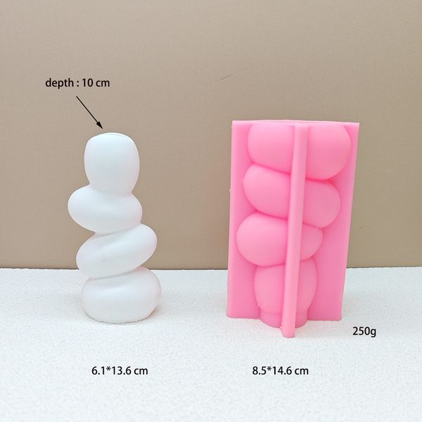 flower vase stone shape