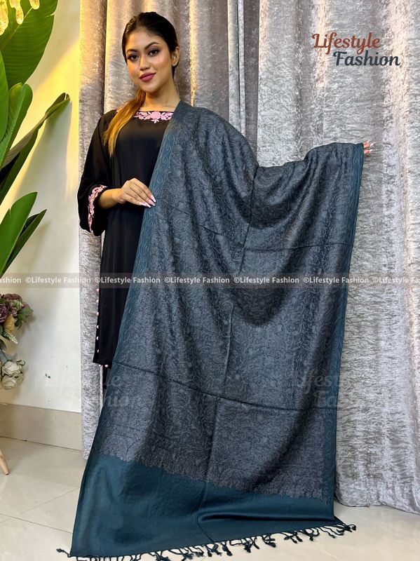 প্রিমিয়াম কোয়ালিটি অরজিনাল কাশ্মীরি শাল (LF-SAWAL-25)