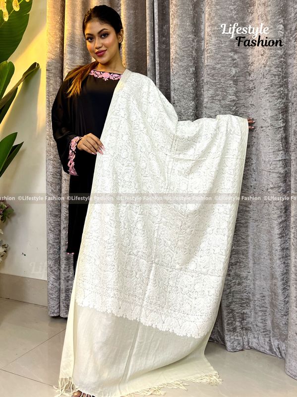 প্রিমিয়াম কোয়ালিটি অরজিনাল কাশ্মীরি শাল (LF-SAWAL-30)