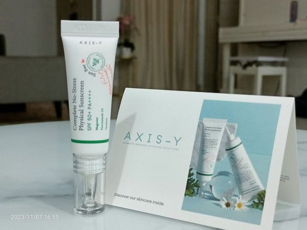 AXIS-Y Complete No-Stress Physical Sunscreen 10ml