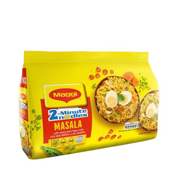 Maggi 2-minute Masala Instant Noodles 8 Pack(ম্যাগি ইনস্ট্যান্ট নুডলস ৮ প্যাক)
