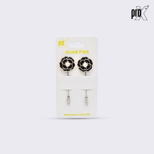 ProX 1 Pair Stick Hijab Pin_HP-501-1_Black