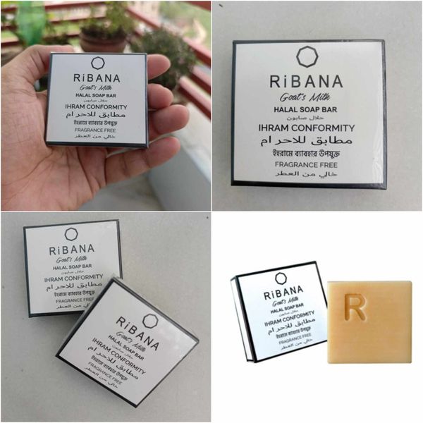 Ribana Goat's Milk Halal Soap (50gm)