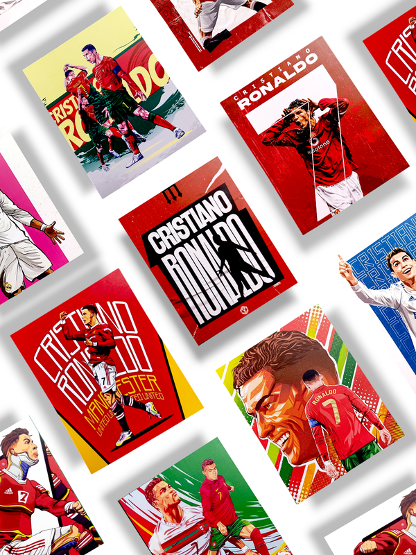 CR7 Wallcards Set