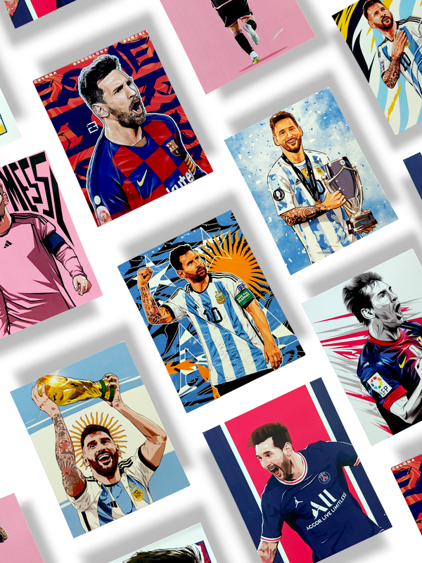 MESSI Wallcards Set