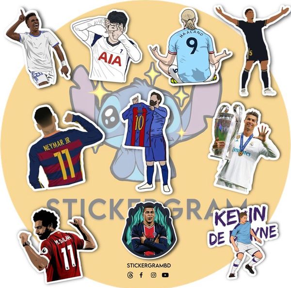 Players Mixed Sticker Set