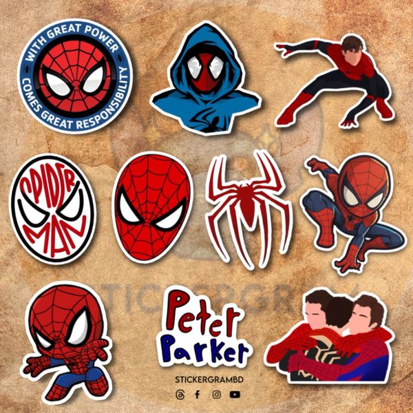 Spiderman Sticker Set 01