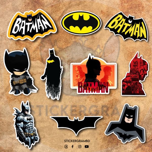Batman Sticker Set 02