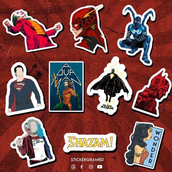 DC Sticker Set
