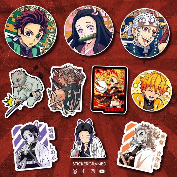 Demon Slayer Sticker Set 02