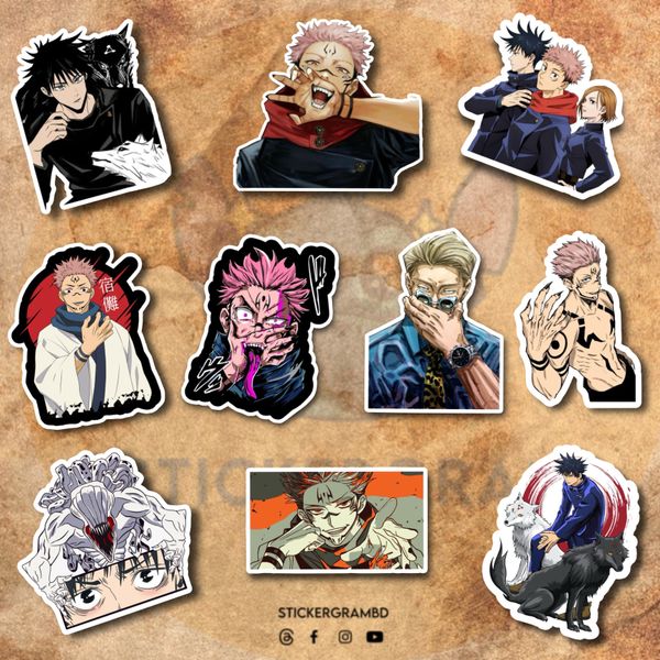 Jujutsu Kaisen Sticker Set 01