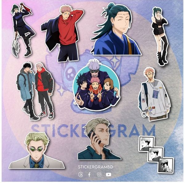 Jujutsu Kaisen Sticker Set 03