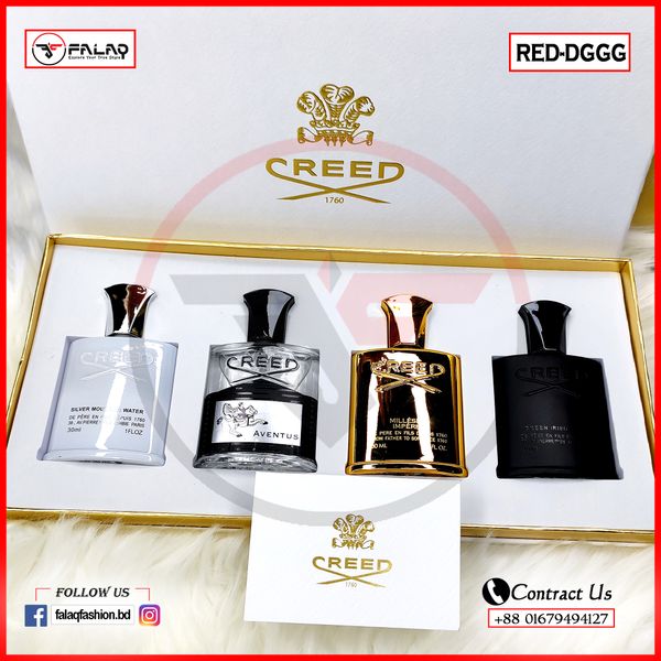 Creed "INSPIRED'' Gift Set 4 in 1 Bundle 30ml Each For Men