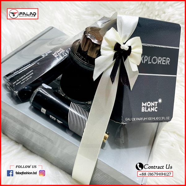 Mont Blanc Perfume Set Men (100ml X 1p),(35ml X 2p) = Total 170ml