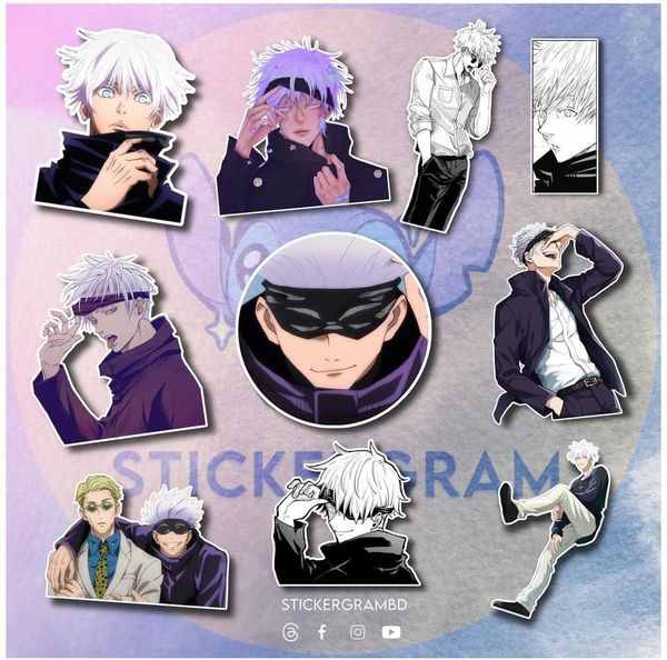 Jujutsu Kaisen Sticker Set 04