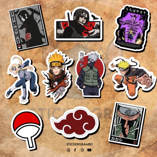 Naruto Sticker Set 02