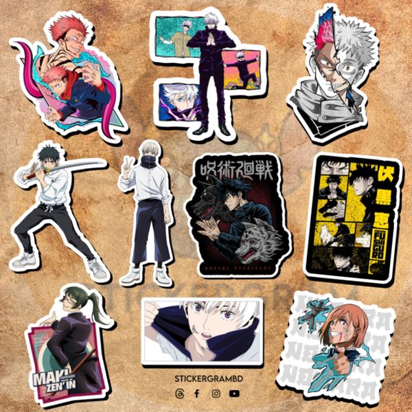 Jujutsu Kaisen Sticker Set 06