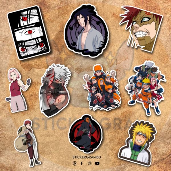 Naruto Sticker Set 03