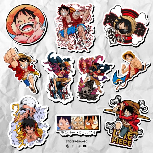 One Piece Sticker Set 01