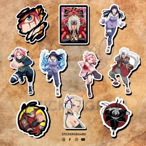 Naruto Sticker Set 04
