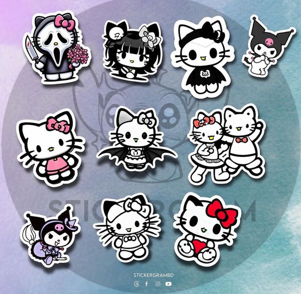 Hello Kitty Sticker Set 01
