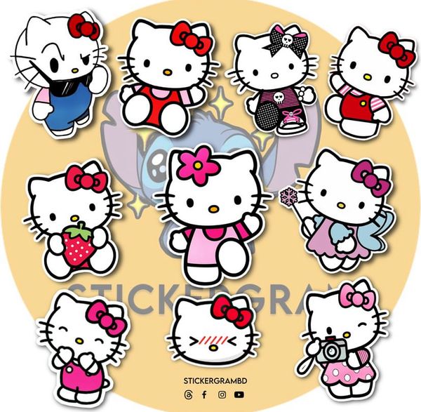 Hello Kitty Sticker Set 03