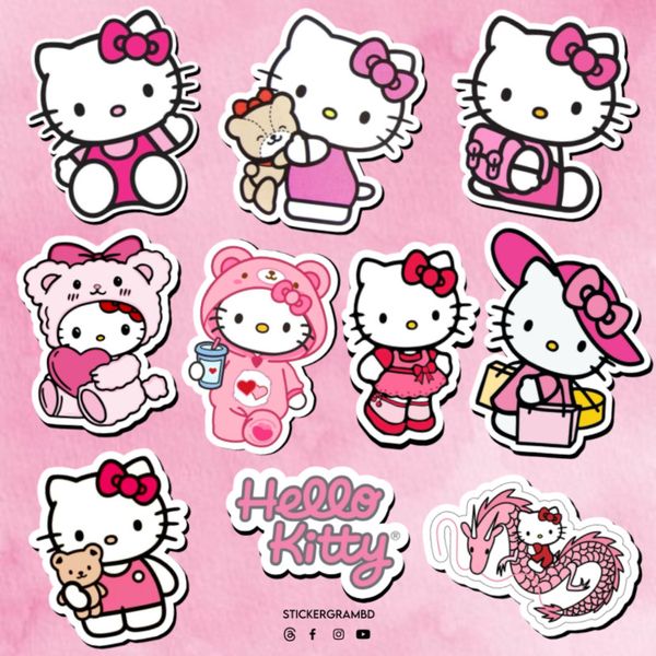 Hello Kitty Sticker Set 04