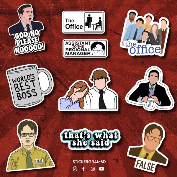 The Office Sticker Set 01