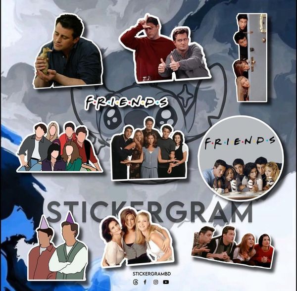 Friends Sticker Set 02