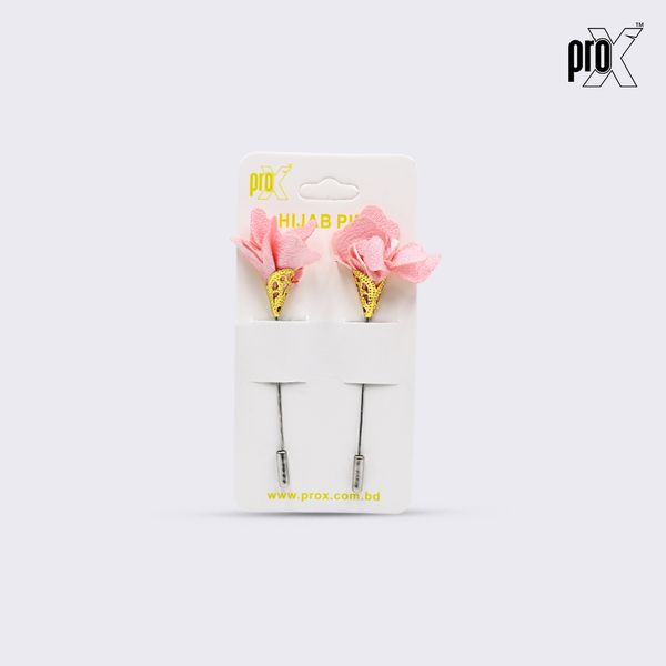 ProX 1 Pair Stick Hijab Pin_HP-501-4_Pink