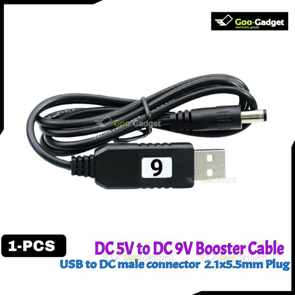 USB to DC 9V Step-Up Module - 2.1x5.5mm Plug