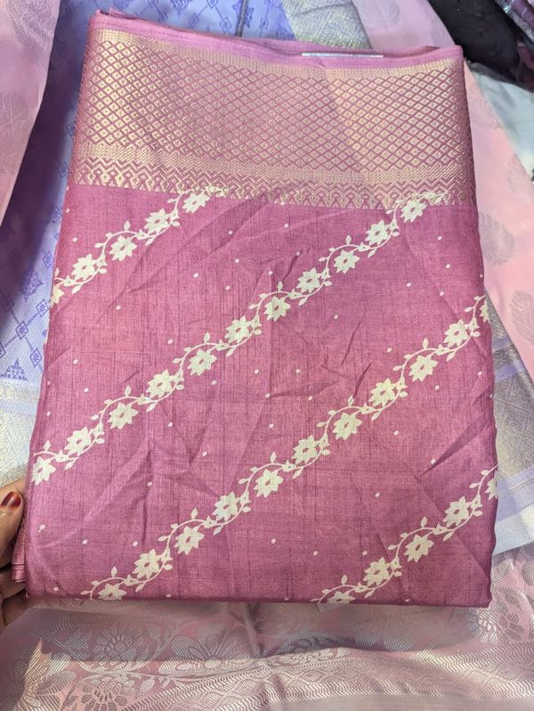 সফট সিল্ক শাড়ি