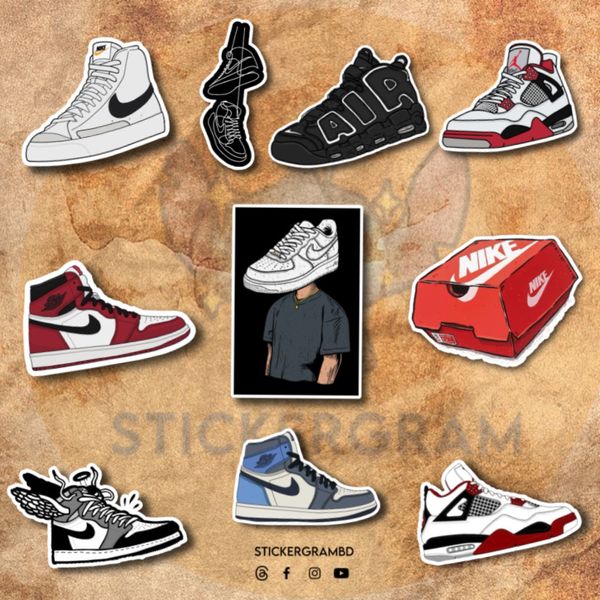 Shoes Sticker Set