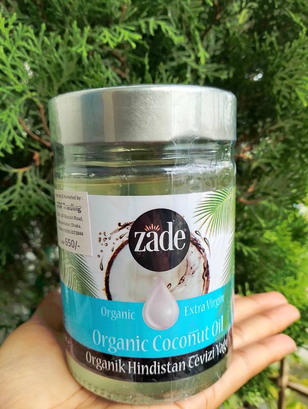 Zade Organic Coconut oil