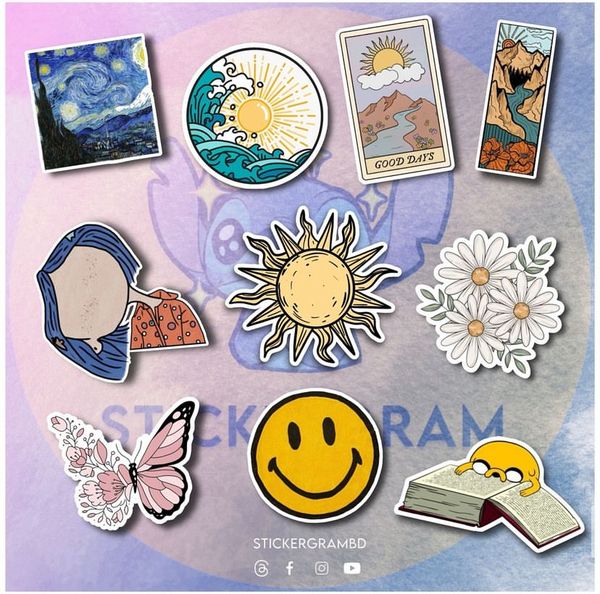 Aesthetic Sticker Set 01