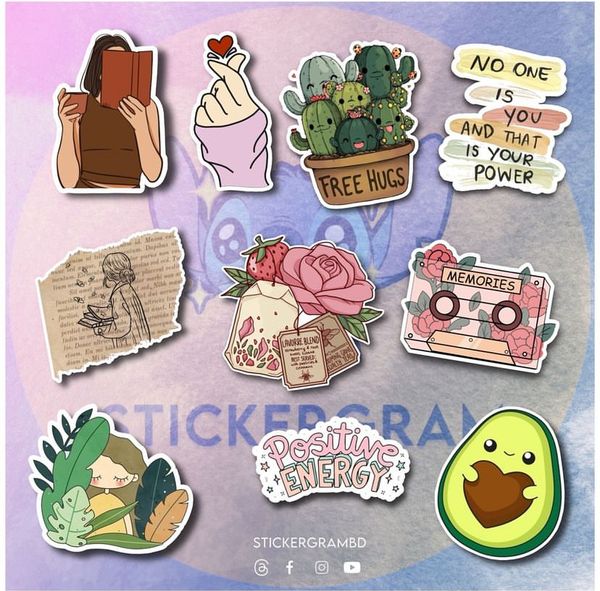 Aesthetic Sticker Set 02