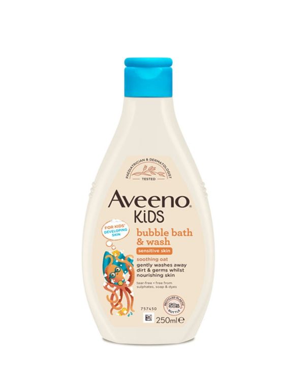 Aveeno KIDS Bubble Bath & Wash -(250ml)